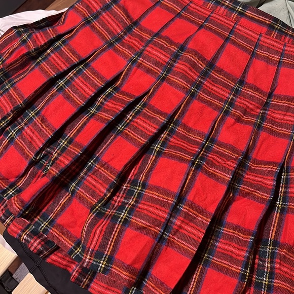 Vintage Tartan Mini Skirt - Picture 2 of 5